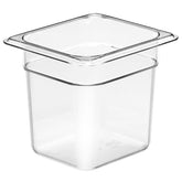 Cambro Clear 1/6 Polycarbonate Gastronorm Pan 2.2L